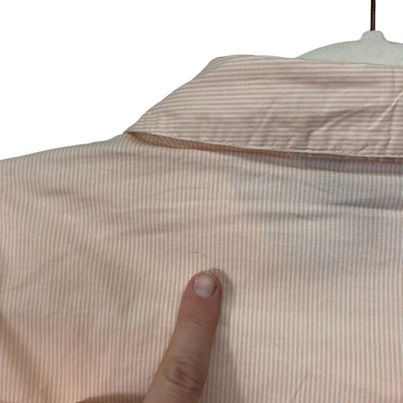 Nwt Long Tall Sally Shirt 16 Button Down Tunic Pocket Long Sleeve-pen marks - Picture 6 of 13